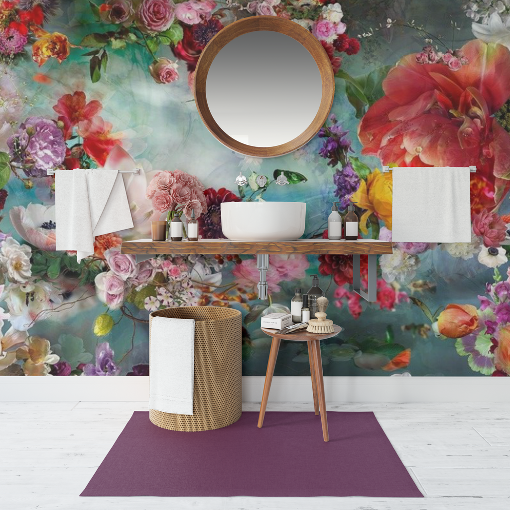 Majestic Floral Wall Paper