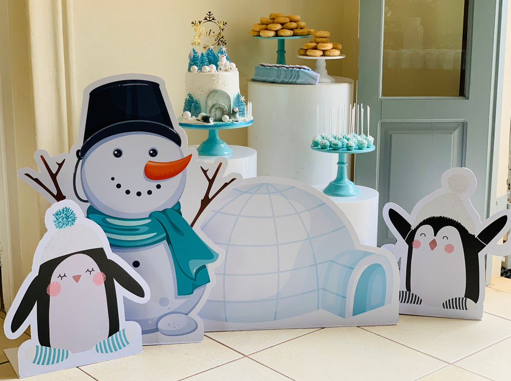 Winter Wonderland Character Cut Outs