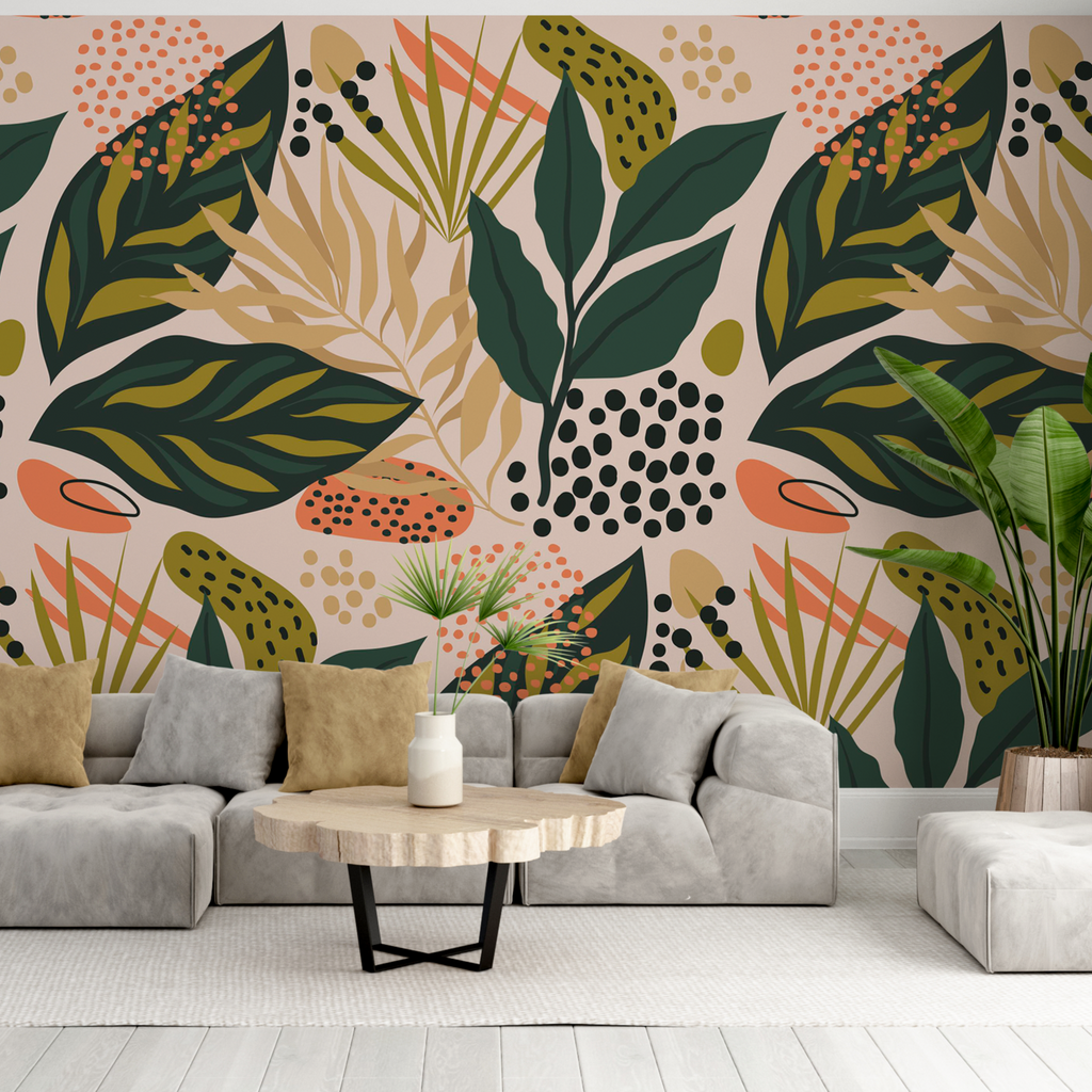 Trendy Tropical  Wall Paper