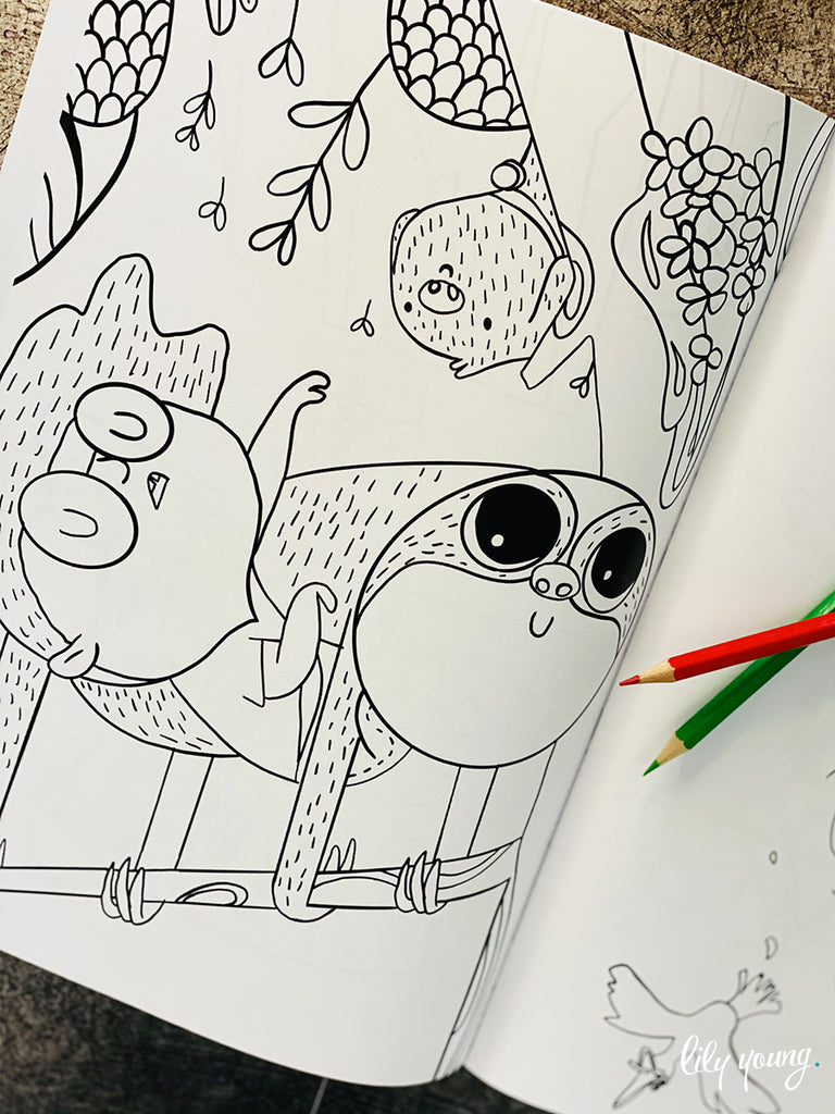 Little Picasso - Adventure Colouring Book