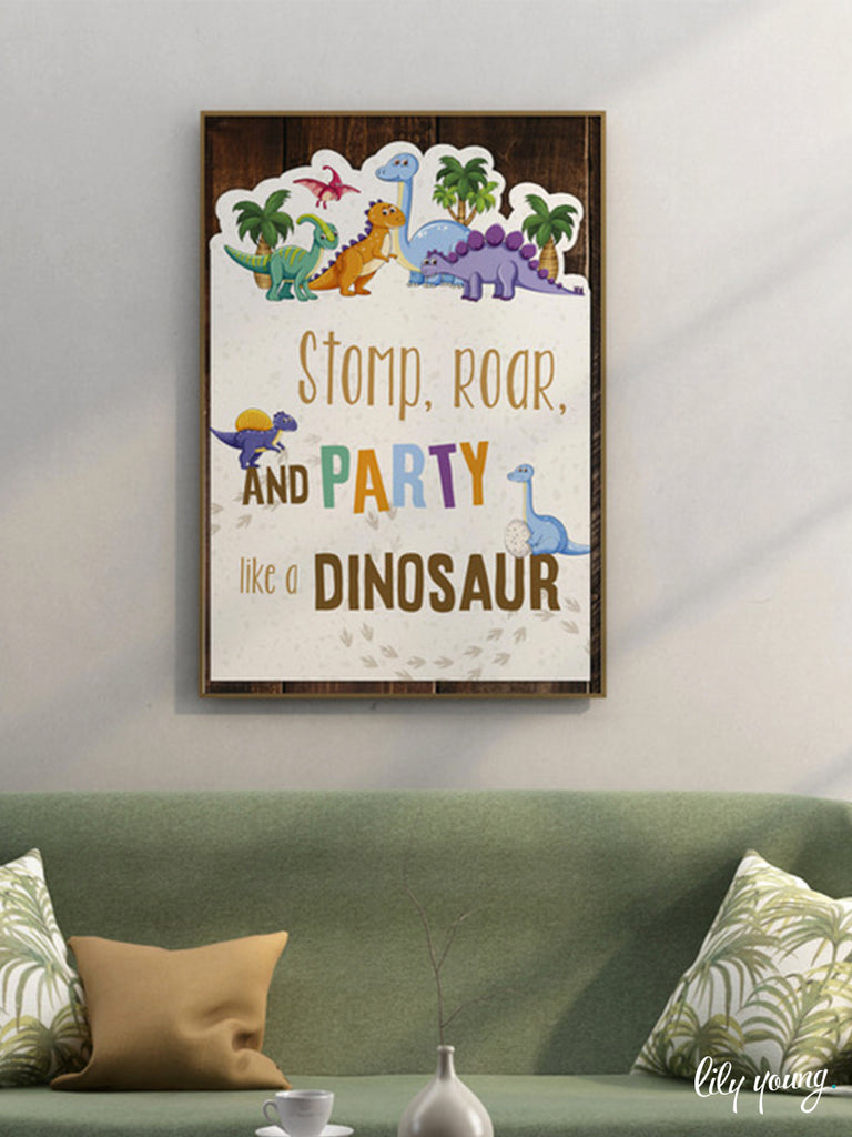 Baby Dino Welcome Sign - Pack of 1