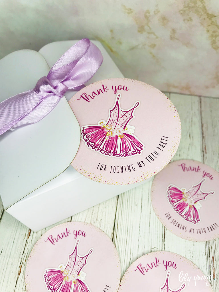 Ballerina Sticker - Pack of 12