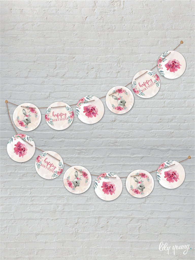 Bunny Bunting - Pack of 1