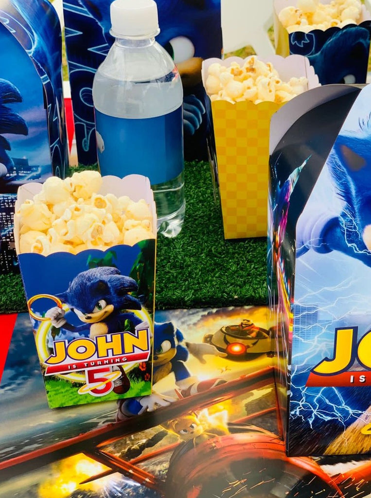 Sonic Popcorn box - Pack of 12