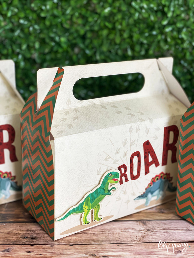 Large Dinosaur Boxes - Pack of 12
