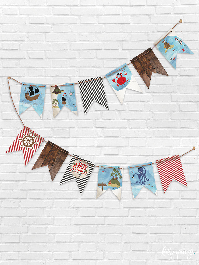 Pirate Bunting - Pack of 1