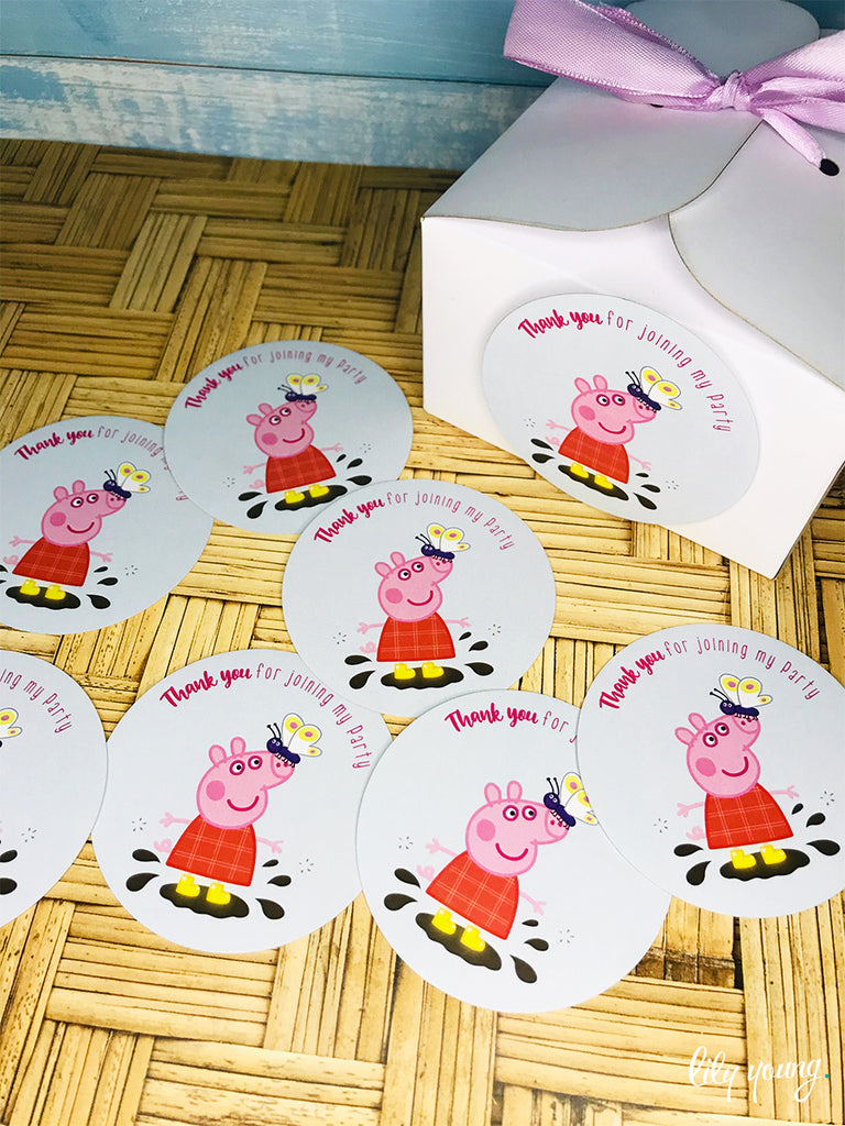 Peppa Pig Sticker - Pack of 12