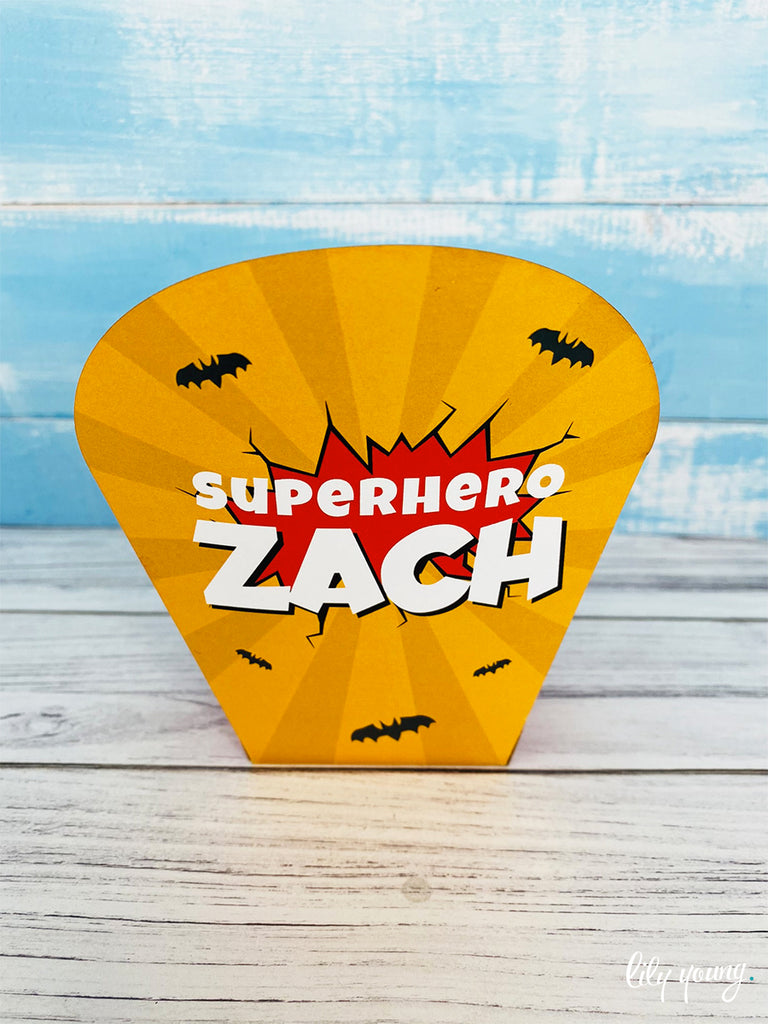 Superhero Boy Snack Bowls - Pack of 12