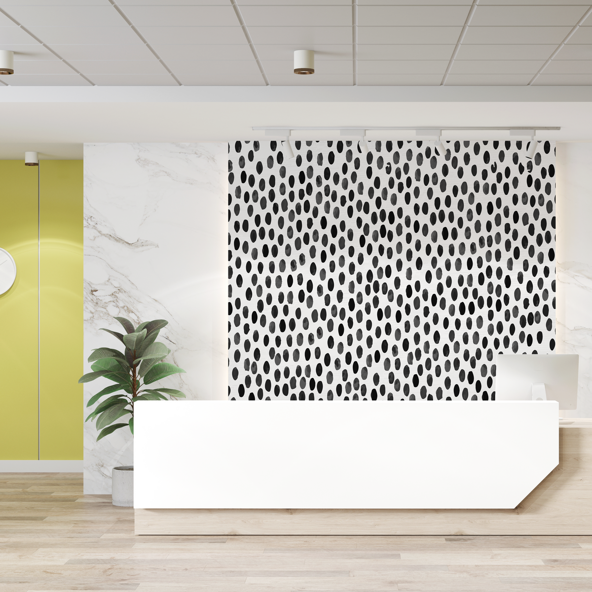 Dots & Spots Wall Paper – Lily Young Designs