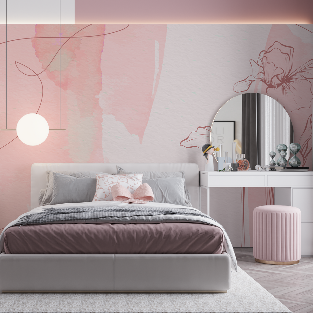 Pink Lady Wall Paper