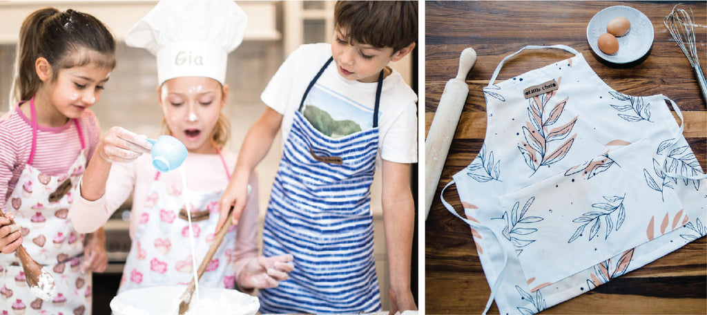 kiddie apron, aprons, chef hats, kiddie chef hats, aprons, cooking aprons, art apron, kiddie art apron, kiddie cooking apron