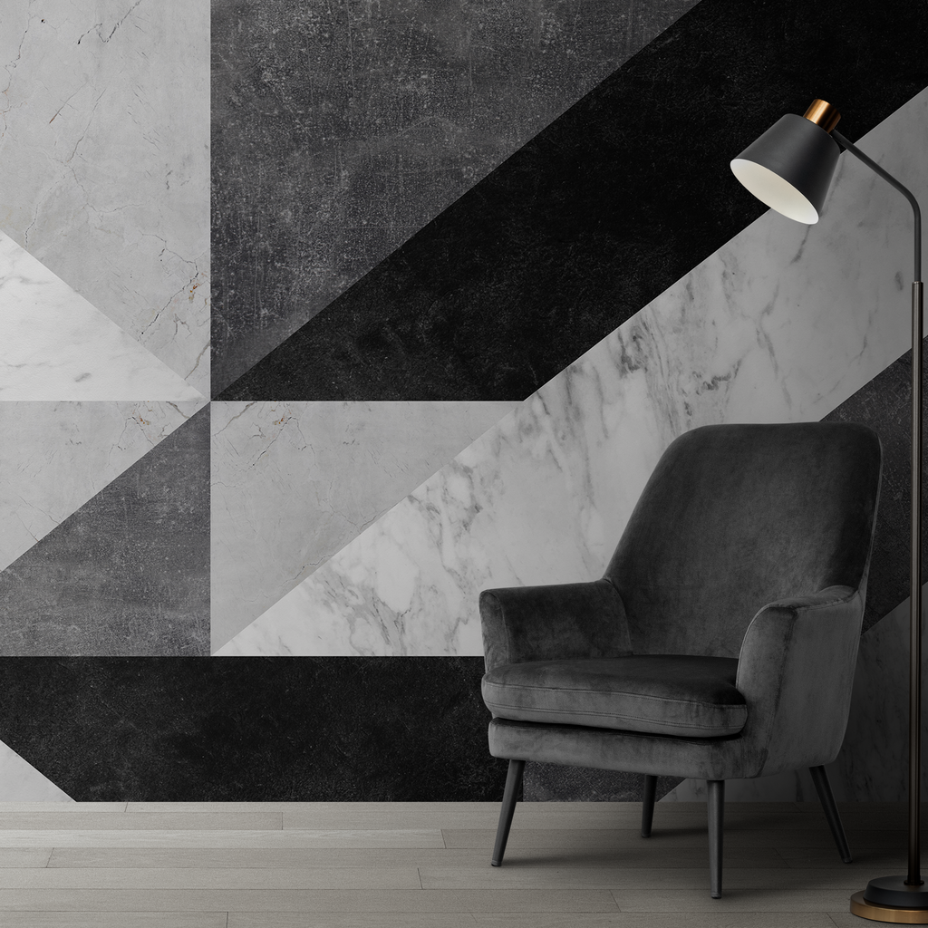 Shapes of Grey Wall Paper