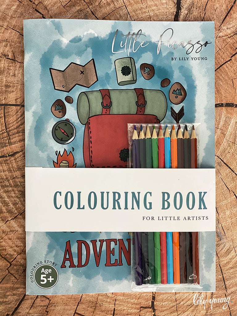Little Picasso - Adventure Colouring Book