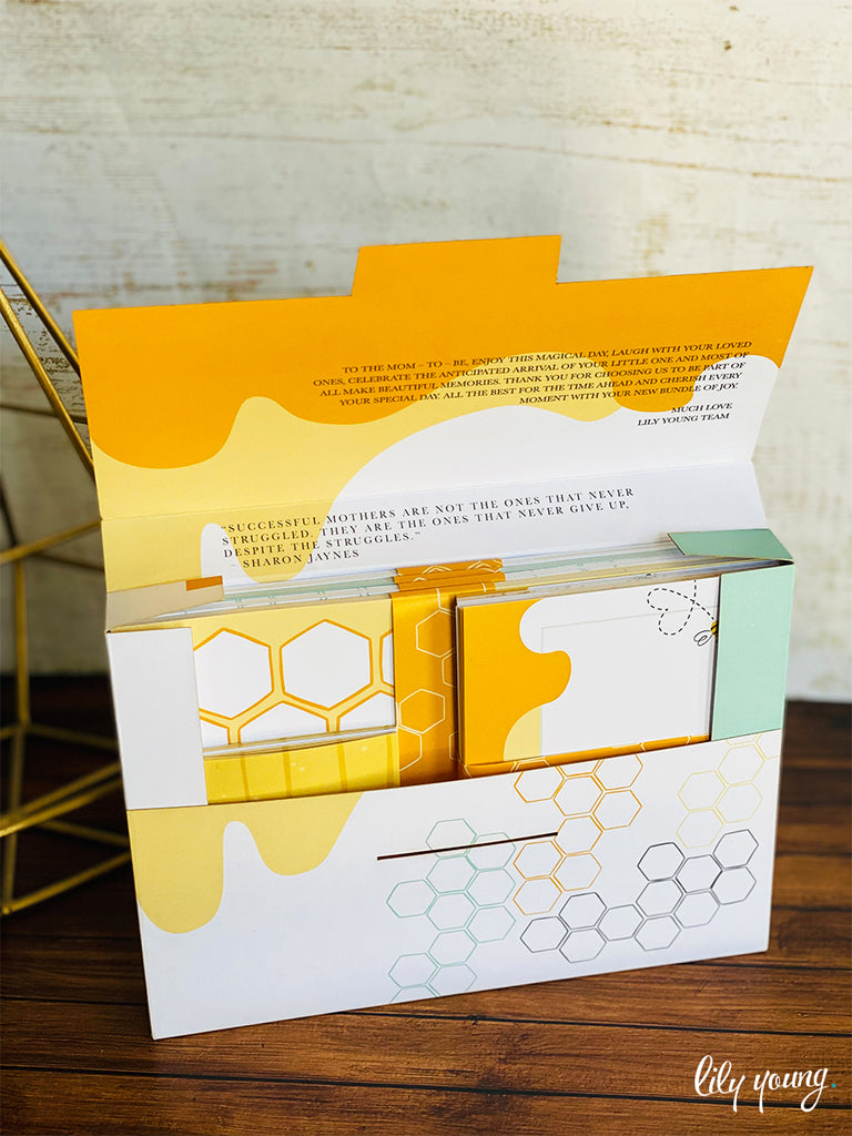 Bee Baby Shower Game Box