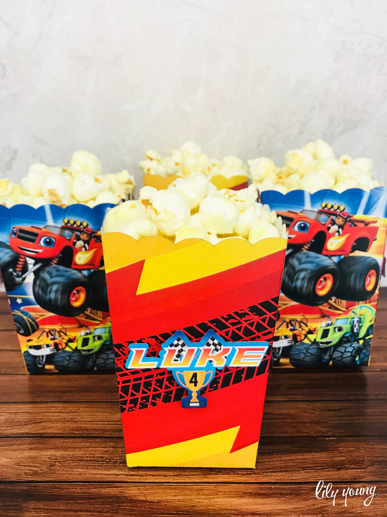 Blaze Popcorn boxes - Pack of 12