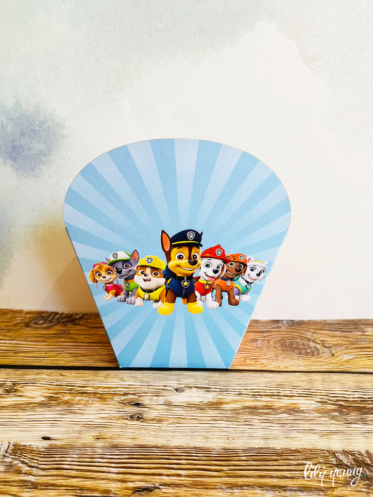Blue Paw Patrol Snack Bowls - Pack of 12
