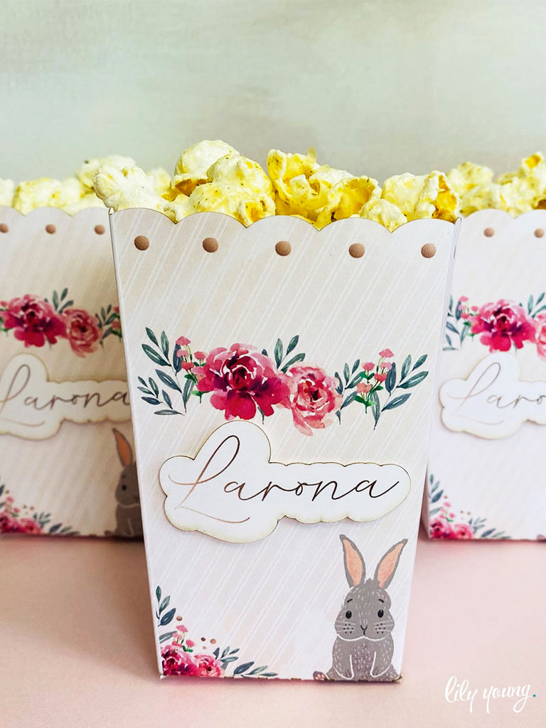 Bunny Popcorn boxes - Pack of 12