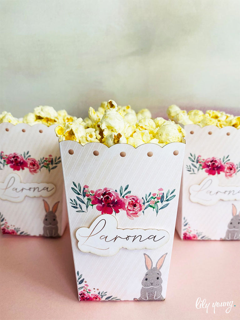 Bunny Popcorn boxes - Pack of 12