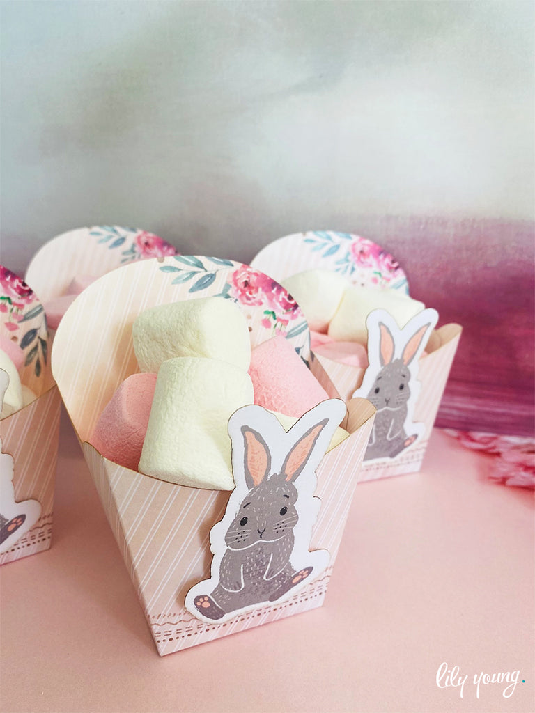 Bunny Snack Bowls - Pack of 12