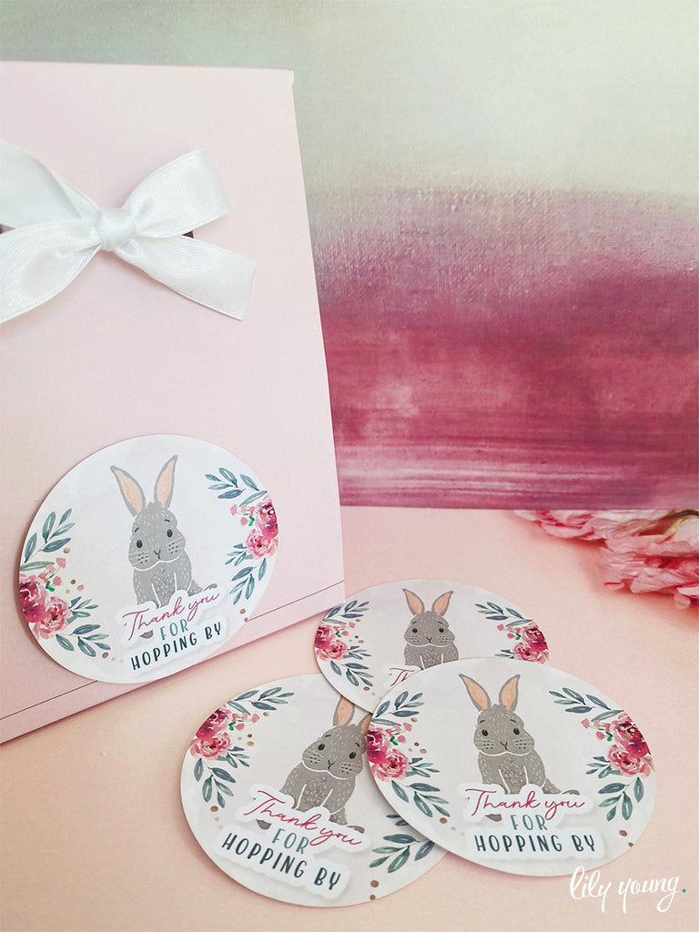 Bunny Sticker - Pack of 12