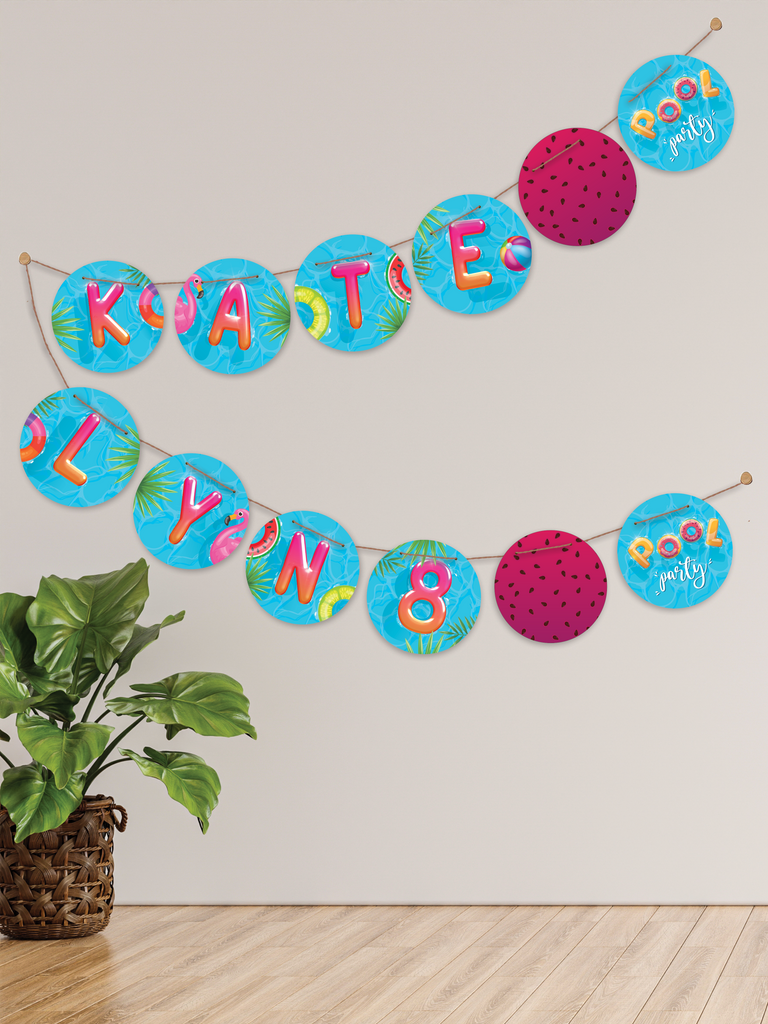 Pool Party Bunting - Pack of 1