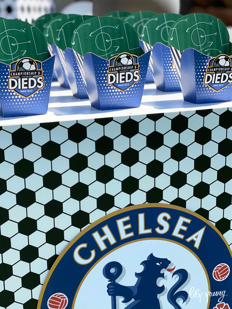 Chelsea Soccer Snack Bowls - Pack of 12