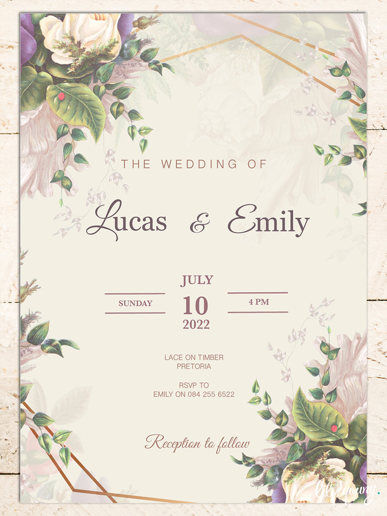 Emily Online Invitation