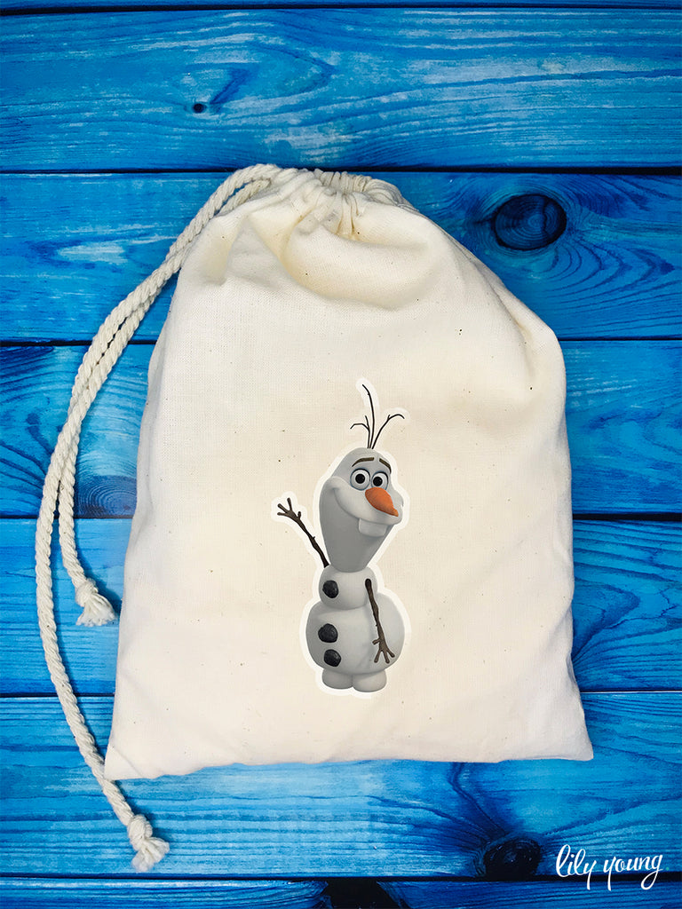 Frozen Draw string Bags - Pack of 12