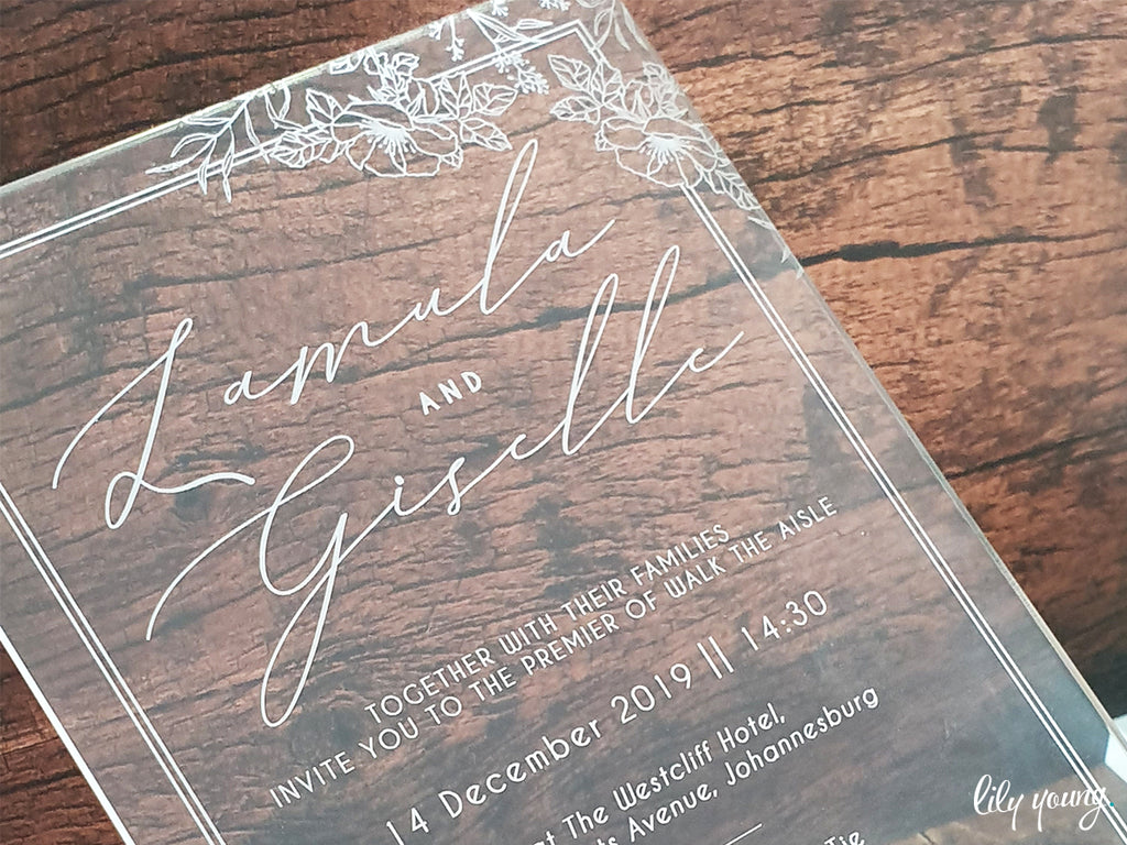 Gizelle Printed Invitation Suite