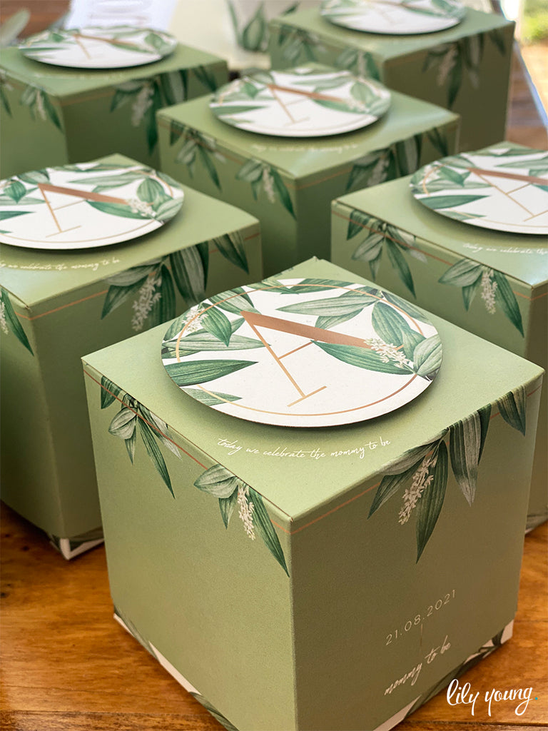 Greenery Boxes - Pack of 12