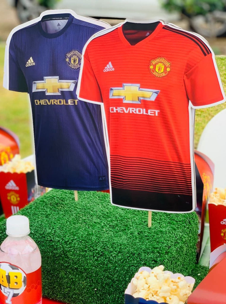 Man United Shirt Cut Out - Pack of 2