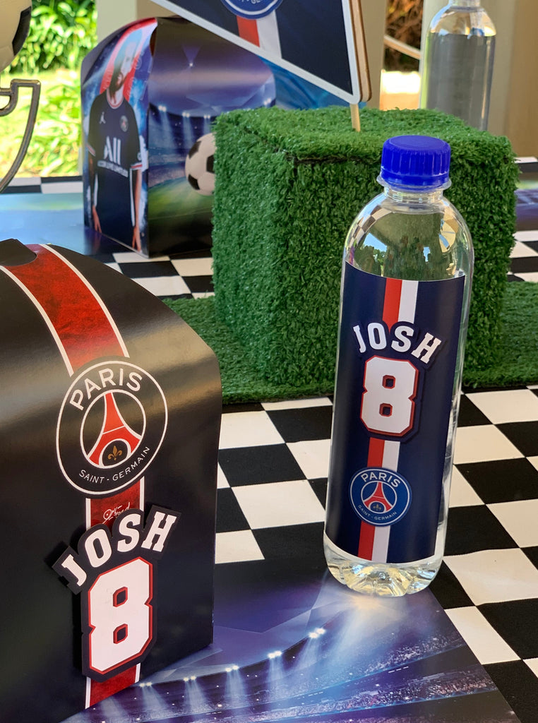 PSG Water Bottle Labels - Pack of 12
