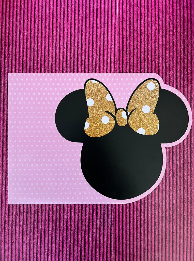 Minnie Mouse Polka Dots Under plate - Pack of 12