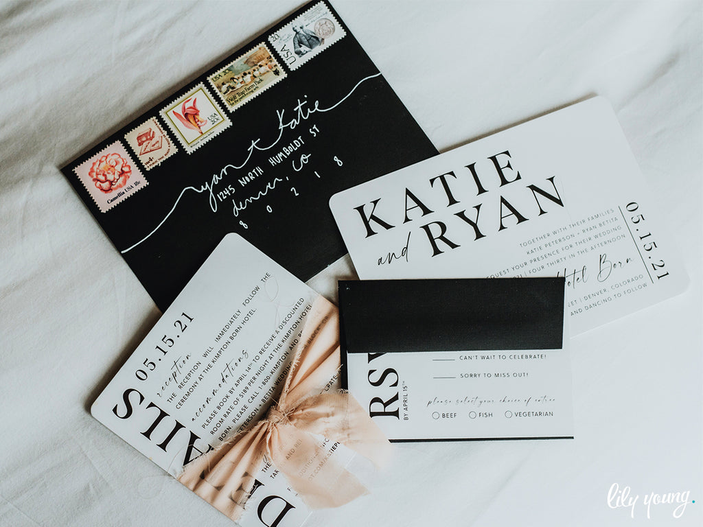 Katie Printed Invitation Suite