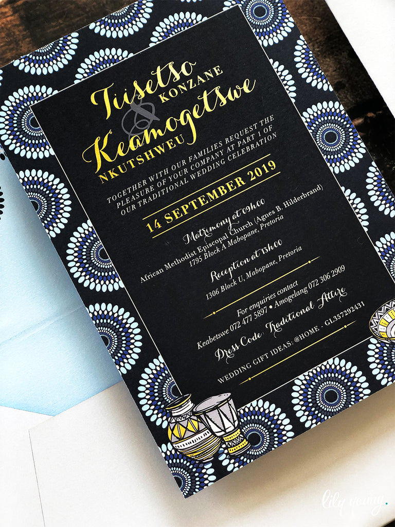 Kea Printed Invitation Suite