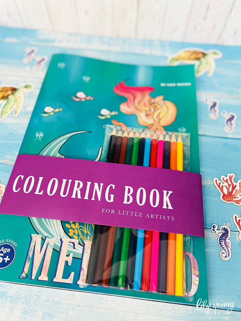 Little Picasso - Mermaid Colouring Book