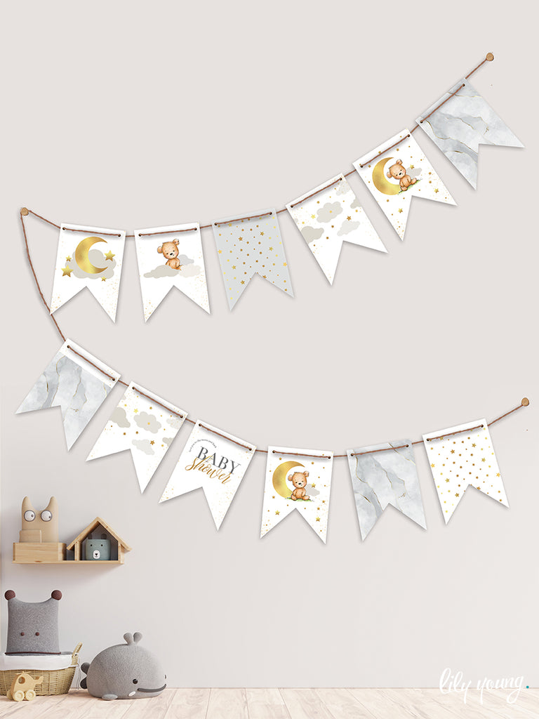 Bear Bunting - Pack of 1