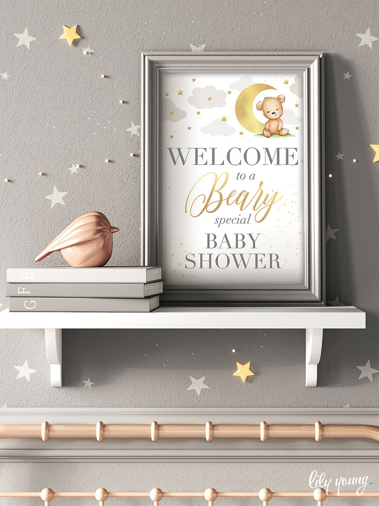 Bear Welcome Sign - Pack of 1