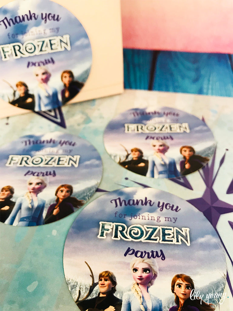 Frozen Stickers - Pack of 12