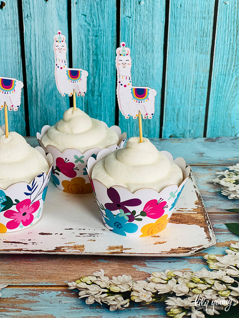 pink-blue-llama-lily-young-designs for Free Printable Llama Cake Topper Pink/Blue Llama – Lily Young Designs for Free Printable Llama Cake Topper