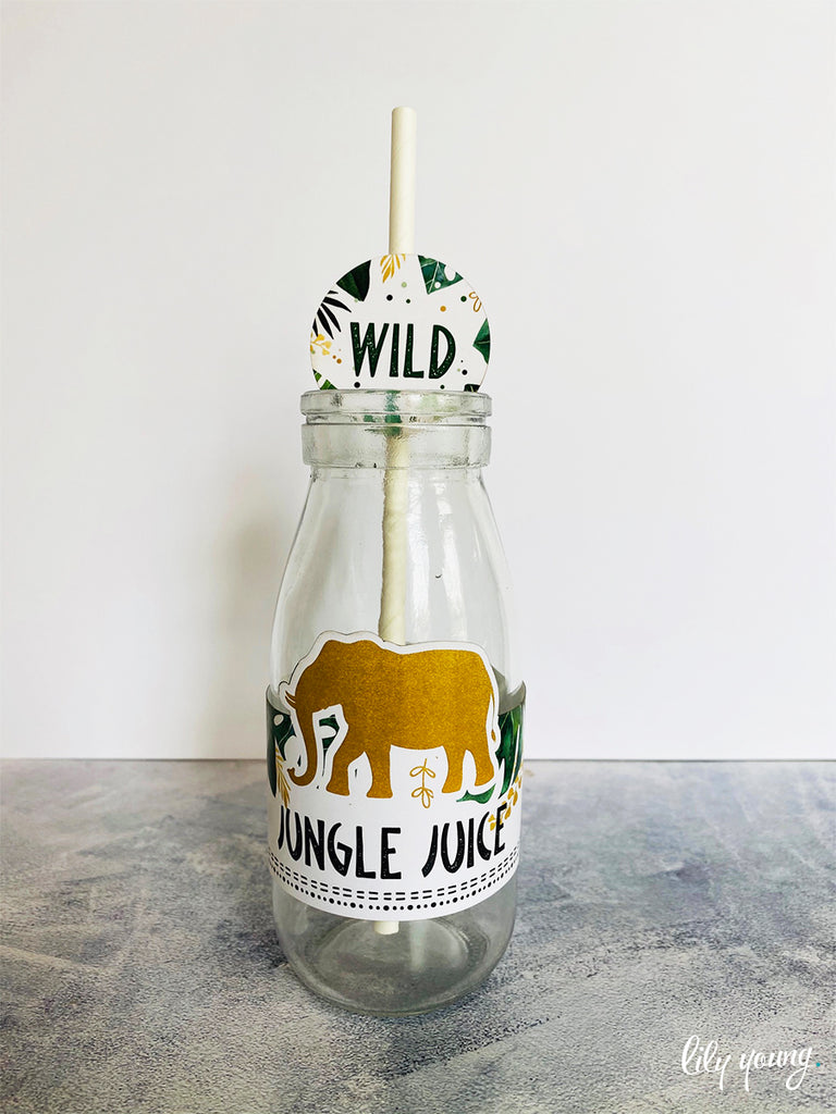 Wild One Labels set - Pack of 12