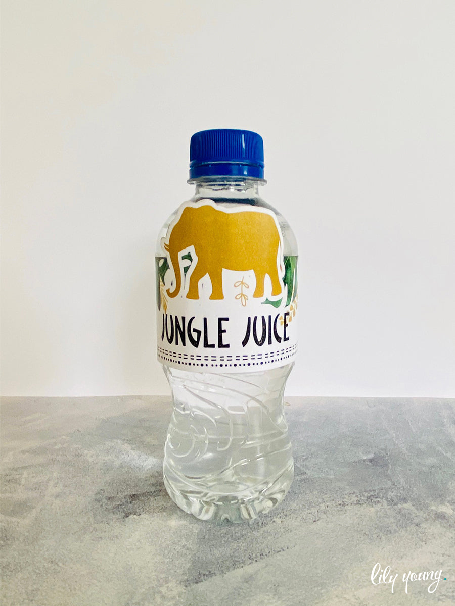 Wild One Water Bottle Labels | Birthday’s | Lily Young – Lily Young Designs