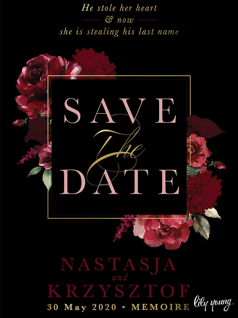 Nastasja Online Save the Date