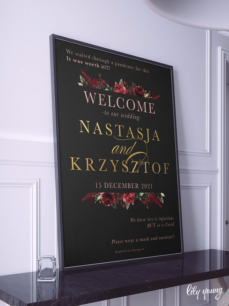Nastasja Welcome Board - Pack of 1