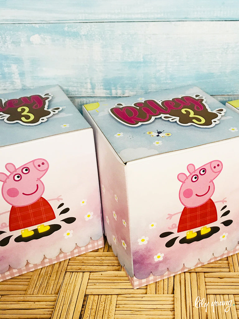 Peppa Pig Boxes - Pack of 12