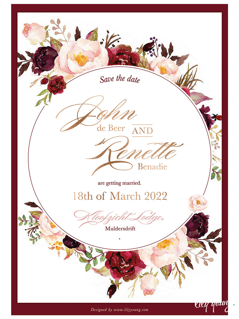 Renette Online Save the Date