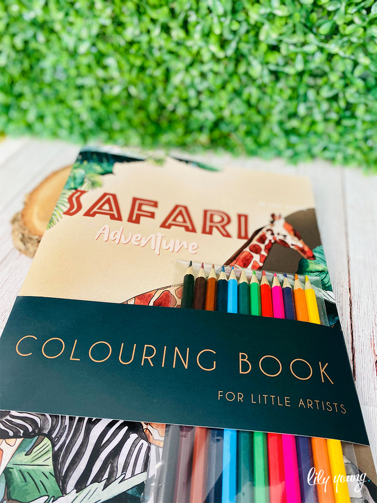 Little Picasso - Safari Colouring Book
