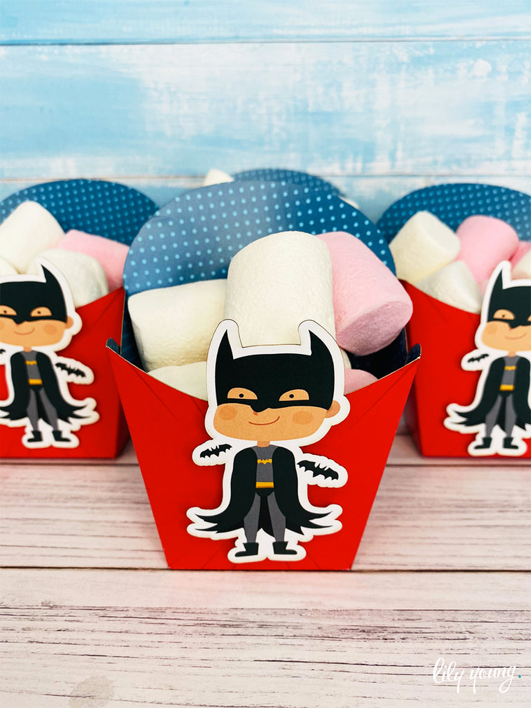 Superhero Boy Snack Bowls - Pack of 12