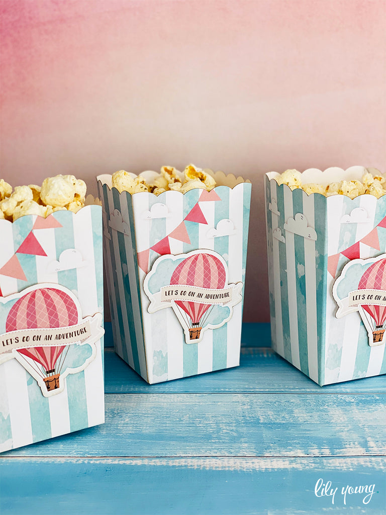 Up & Away Popcorn boxes - Pack of 12