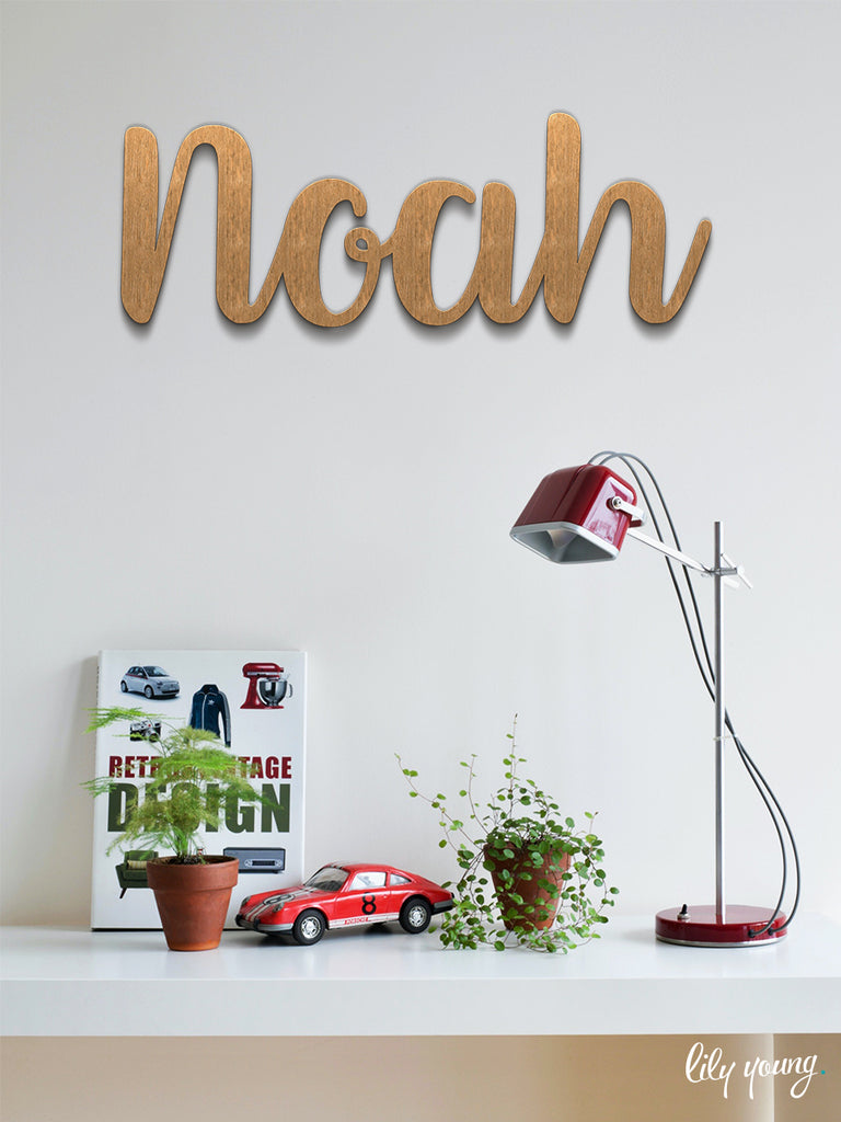 Personalised Wooden Name Sign - Phoenix